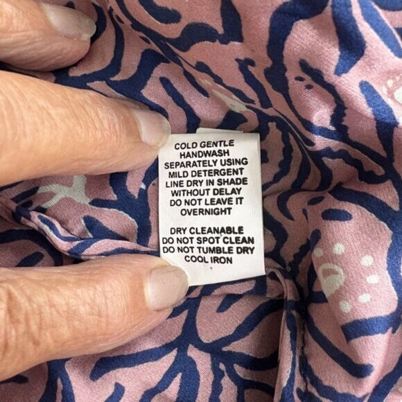 Natalie Martin Jessica Silk Off-the-Shoulder Boho Tent Dress Medium #9924 - Picture 10 of 12